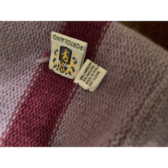 Portolano Girls Small Purple Floral Hat - Picture 3 of 4